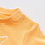 davebella戴维贝拉2018夏装新款套装 宝宝休闲两件套DB8269(7Y 黄色)第4张高清大图