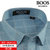 MILAI BOOS男士长袖衬衫2022年男装格纹商务休闲日常上班大码长袖衬衣男(112（浅绿格） 39)第2张高清大图