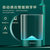 AITCFW 自动感应牙膏机 智能消毒杀菌杯 智能洗漱套装 智能感应 紫外线杀菌(绿色 牙膏机+消毒杯)第5张高清大图