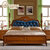 拉斐曼尼 NA007 美式简欧床全实木床美式床1.8米1.5米深色床现货大床美式家具床(B床尾 1.8m*2.0m)第2张高清大图