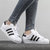Adidas阿迪达斯三叶草金标贝壳头经典款黑白低帮板鞋贝壳鞋FU7712(37.5 白色)第5张高清大图