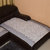 夏凉陶瓷沙发垫双层可拆洗防滑沙发垫(灰白相间 80cm*80cm)第4张高清大图