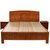 木巴实木双人床橡胶木1.8米婚床现代中式成人床经济型卧室家具(C347 默认)第5张高清大图