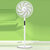 TCL电风扇大风量落地扇家用遥控台扇立式摇头冷风扇壁扇(12寸机械款（五叶）)第5张高清大图