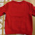 NIKE AIR JORDAN男童加绒圆领运动套头卫衣   83311HO558-023 R78(160CM(XL) 红色)第3张高清大图
