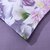 洁帛 全棉斜纹活性印花 纯棉被套 1.5m床和1.8m床通用 适用于200*230cm被芯(紫色花海 颜色)第3张高清大图