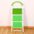 家逸（JIAYI） 家逸梯子宽踏板家用梯折叠人字梯 多功能梯子家用 折叠步梯(三步圆弧阶梯绿色)第3张高清大图