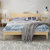 王者佳人北欧床全实木床现代简约日式家具1.8米主卧婚床1.5米双人床第2张高清大图