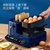 德尔玛早餐机吐司机烤面包机多功能全自动加热多士炉懒人电煎锅(ZC10 蓝色)第5张高清大图