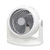 爱丽思空气循环扇空调伴侣 家用电风扇婴儿扇对流涡轮台式静音扇CFA-186C(黑色)第5张高清大图