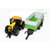 鸭小贱1：28农场拖车农夫车农用拖拉机运输惯性玩具车农场播种机收割机洒水车模型MK1015S-6(伐木车)第5张高清大图