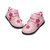 Belle/百丽1-3岁女童秋冬新款婴童鞋加绒宝宝鞋婴儿学步鞋儿童运动鞋DE5911(14.5码 粉色)第4张高清大图