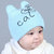 milkyfriends可爱宝宝胎帽春秋冬男女儿童帽卡通小猫套头帽婴儿帽(红色 均码0-12个月（45-50CM）)第4张高清大图
