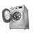小天鹅（LittleSwan）TG80V60WDS 8公斤变频滚筒洗衣机（银色） wifi智能控制 LED显示屏 低噪音第3张高清大图