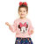 迪士尼宝宝魔法森林女童针织套头毛衣 婴儿毛衣 宝宝衣服 冬装(墨绿色 120cm 建议4-6岁)第5张高清大图