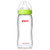 亲宽口径玻璃奶瓶 新生儿宝宝奶瓶防胀气婴儿玻璃奶瓶160/240ml(绿色240ml)第3张高清大图
