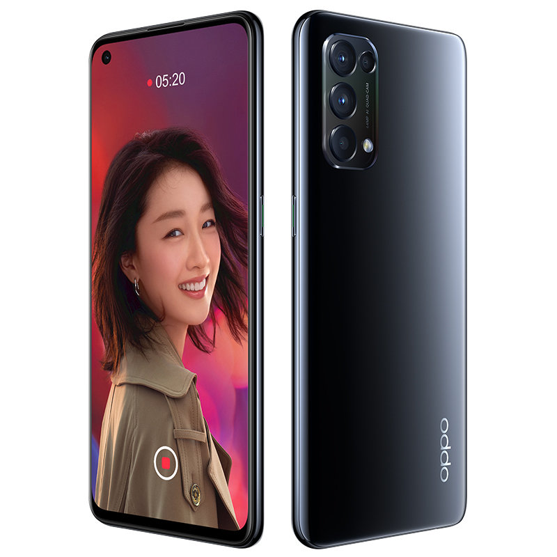 opporeno5kreno5k5g全网通6400万水光人像四摄ai视频增强拍照游戏智能