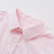 davebella戴维贝拉2018夏季新款男童衬衣宝宝短袖衬衫DB8275(7Y 粉白条纹)第4张高清大图