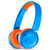 JBL JR300BT 学生耳机 无线蓝牙耳机 儿童耳机头戴式 耳麦可通话 低分贝学习耳机 蓝色第2张高清大图