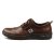 PUBGO商务休闲男士皮鞋M124027 (05棕色 38)第2张高清大图