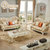 拉斐曼尼 GFS005 欧式沙发组合法式全实木真皮沙发小户型沙发客厅家具(沙发 单人位)第3张高清大图