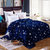 卡贝纶毛毯法兰绒毯床单加厚单人双人珊瑚绒毯子学生宿舍盖毯(璀璨星空-蓝)第5张高清大图