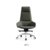 艾诺狄斯 现代简约商业办公家具CEO大班台老板桌总裁办公桌椅带副柜组合(西皮椅)第3张高清大图