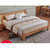 卡富丹家具 552北欧实木床 主卧 现代简约 双人床新中式全实木床1.5米床第2张高清大图