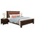 进畅家具 美式床1.8米全实木床双人床1.5米现代简约经济型卧室家具(1.8*2米 床+床垫+床头柜*2)第5张高清大图