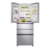 三星（SAMSUNG）BCD-402DTISE1 多开门冰箱 家用智能变频 静音大容量冰箱 三星冰箱(星河银 450L)第4张高清大图