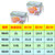 华美手把式微波密封保鲜盒/工厂自营/密封盒、饭盒、食物盒(4.83L-9649)第5张高清大图