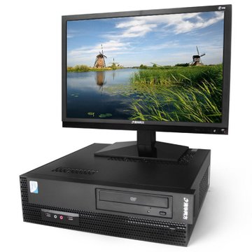 清华同方（THTF）Y226-B20020英寸基础办公台式电脑（G1610 2G 500G DVD光驱 DOS）经典黑