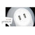智能创意家居led光控小夜灯 双usb床头充电器 新奇特产品热卖夜灯 两口USB接口版本(白色（请修改） 两孔USB)第4张高清大图