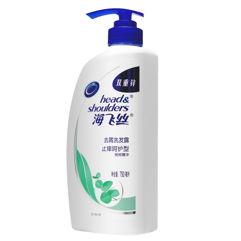 海飞丝去屑洗发露止痒呵护型750ml