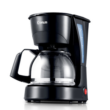 东菱（Donlim）咖啡机CM-4008D美式智能咖啡机 多功能滴漏咖啡机600ml 黑色
