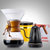 帝国手冲咖啡壶套装滴漏式细口壶分享壶组合装咖啡配套器具(沙漏式套装)第2张高清大图