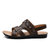 （如需其他颜色尺码 下单备注）男士新款沙滩凉鞋清凉时尚鞋 awd3502(暗棕)第2张高清大图