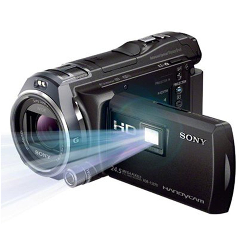 索尼(sony hdr-pj820e 投影高清数码摄像机(614万像素 3英寸屏 12倍