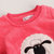 优贝宜 儿童保暖法兰绒睡衣 女宝宝家居服套装冬装 女童加厚款(160cm 红色)第3张高清大图