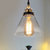 灿邦 餐厅吊灯(复古工业风 玻璃吊灯 咖啡厅灯 吧台灯czh021)(带爱迪生灯泡)第2张高清大图