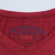 U.S.POLO.ASSN女士时尚大V领运动情侣款短袖T恤 T142026(红色 S)第3张高清大图