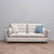 爱依瑞斯（ARIS）简约现代时尚布艺沙发可拆洗1+2+3组合 大小户型客厅沙发 塔瑞(灰色 三人位)第2张高清大图