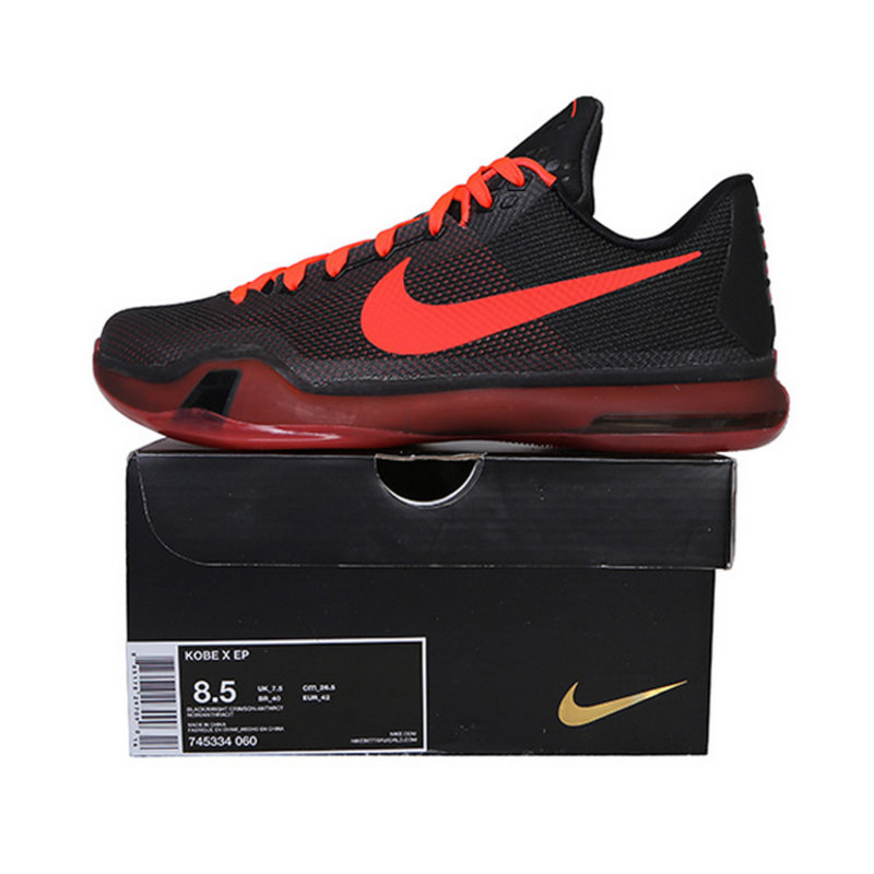 nike耐克kobe10zk10科比十代低帮篮球鞋全配色合集745334060科十黑红