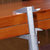 祥融 餐桌实木现代简约可伸缩折叠桌子餐桌餐椅套装组合(柚木色 单桌柚木色)第5张高清大图