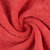 三利 50支精梳棉优选简素加大毛巾1条 35×80cm 柔软吸水亲肤面巾(橘红色)第5张高清大图