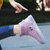 淘诺冬季加棉加绒女童皮面运动跑步鞋二棉保暖儿童板鞋 型号9039(30 粉色)第2张高清大图