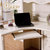 拉斐曼尼 FG007 欧式书桌 电脑桌 法式办公桌台式写字台书台工作台(转角书桌 书桌+书椅)第4张高清大图