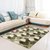 现代简约客厅卧室茶几满铺地毯沙发床边防滑吸水地毯(水丝绒红心)第2张高清大图