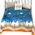 允儿 夏季空调毯 冬季铺床毛绒珊瑚绒床单人毛毯子被子盖毯加厚保暖学生宿舍法兰绒毛毯(颜色随机X2)第4张高清大图