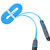 aigo爱国者 DL102 二合一通用USB数据线/充电线 1米 蓝色 适于IPhone5s/6/6s/6s plus/三星/小米/魅族/HTC/华为等第5张高清大图